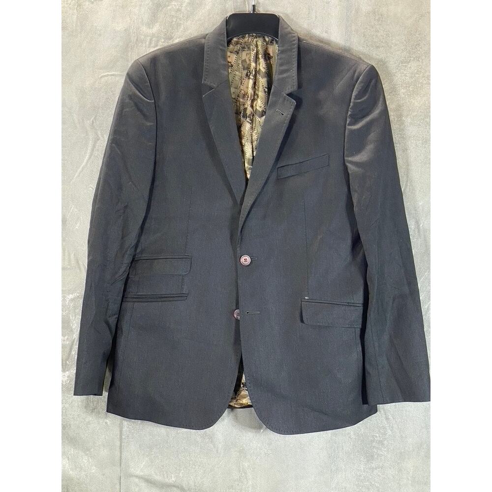 Ted Baker London Men's Charcoal Two-Button Suit J… - image 1